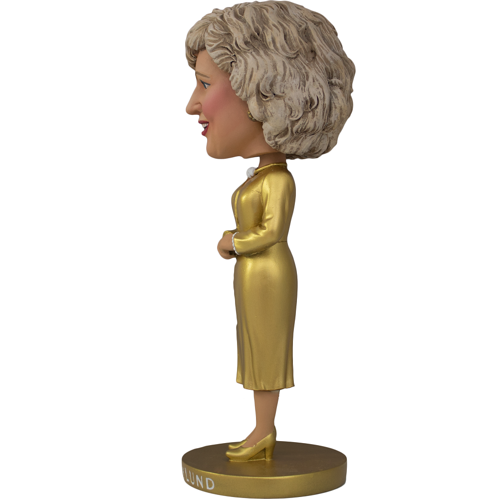 The Golden Girls Rose Nylund Gold Dress Bobblehead - Exclusive | Icon ...