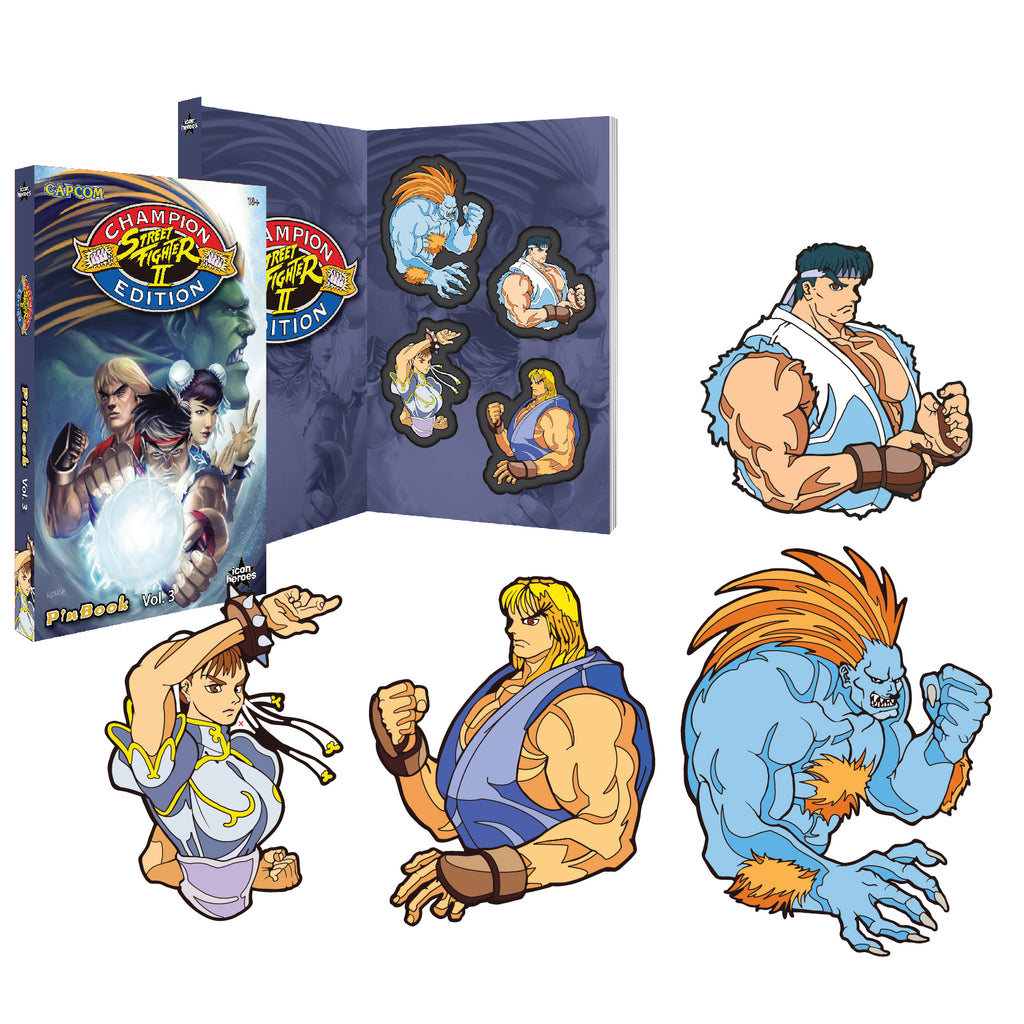 Street Fighter 6 Enamel Pins 